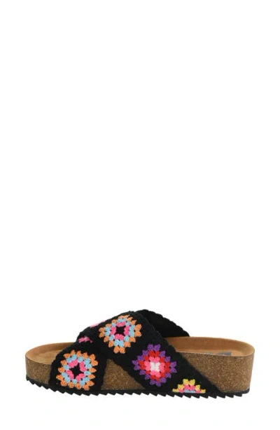Dirty Laundry Mullberry Platform Sandal In Multi