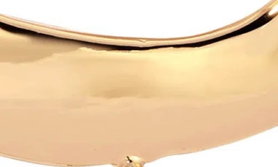 Ettika Open Circle Cultivated Pearl Barrette In Gold