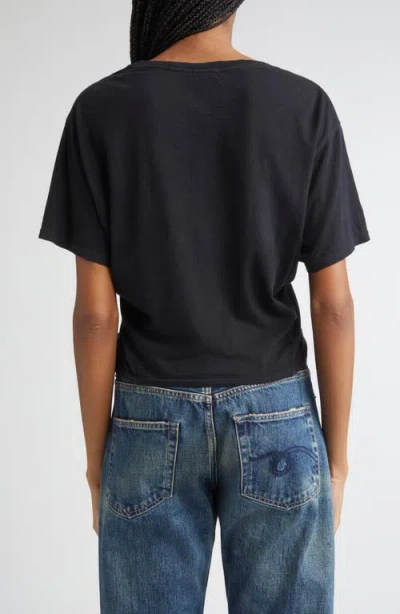 R13 Solid Pocket T-shirt In Black