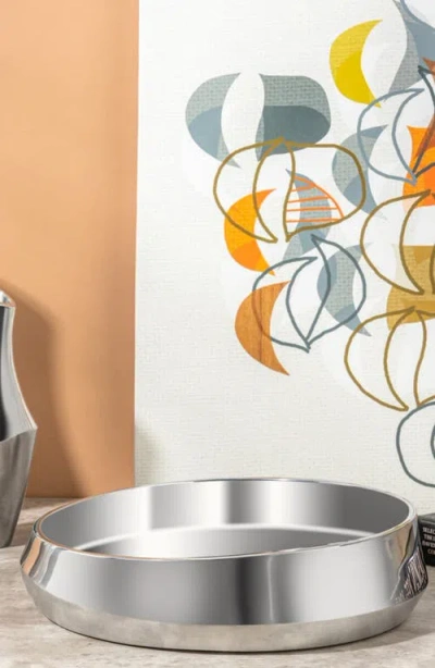 Nambe Nambé Symphony Low Bowl In Silver