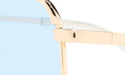 Le Specs The Duke 57mm Aviator Sunglasses In Gold