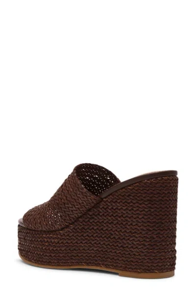 Steve Madden Women's Cassi Platform Wedge Slides In Multi