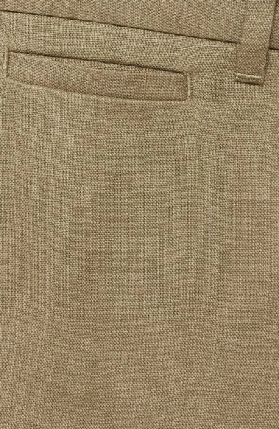 Mango Men's Slim-fit Linen Pants In Brown