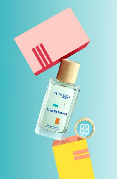 Ex Nihilo Generations Eau De Parfum In Transparent