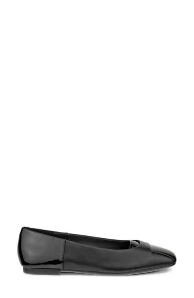 Ecco Margot Origami Ballet Flat In Black