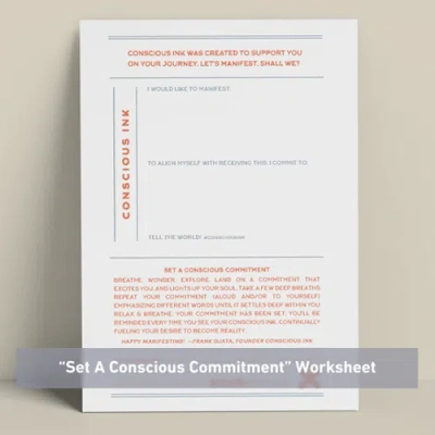 Conscious Ink Original  Starter Kit In White