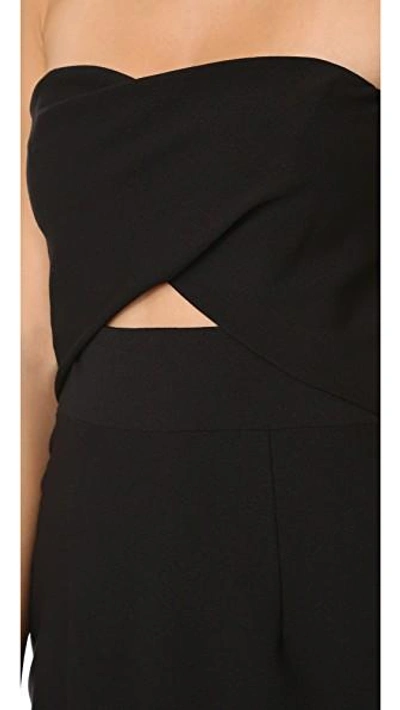 Shop Black Halo Jada Cutout Dress In Black