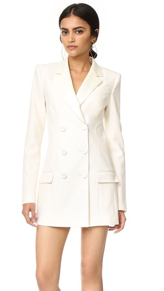 ivory tuxedo dress