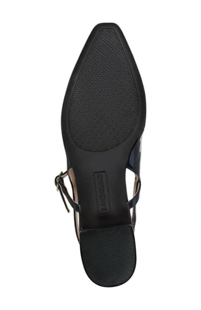 Bandolino Women's Adana Bow Slingback Block Heel Pumps In Blue