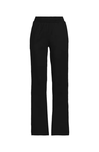 Lands' End School Uniform  Active Performance Track Pants In Black
