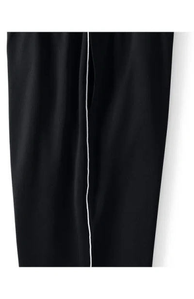 Lands' End School Uniform  Active Performance Track Pants In Black