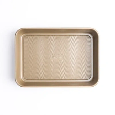 Cuisipro 13.5 X 9.5-inch Rectangular Steel Nonstick Roasting Pan In Brown