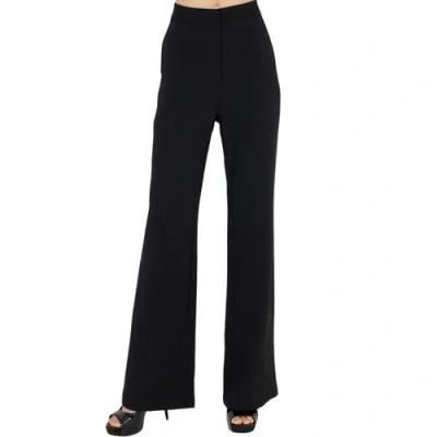 Akalia Pamela Wide Leg Pants In Black