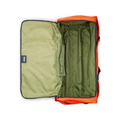 Jeep Js009d 31 Inch Two Wheel Rolling Travel Duffle Bag In Orange