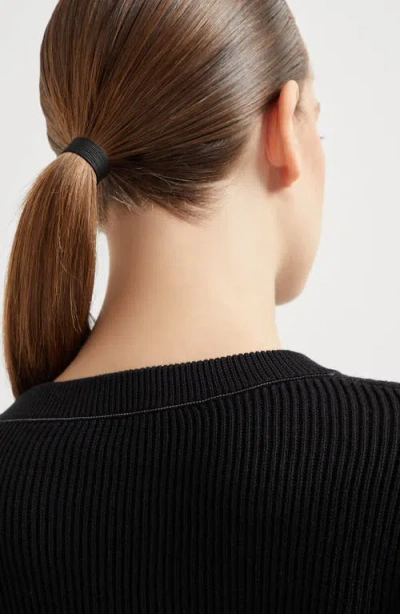 Brunello Cucinelli Cotton Sweater In Black