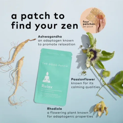 The Good Patch Relax Wellness Patch In Transparent