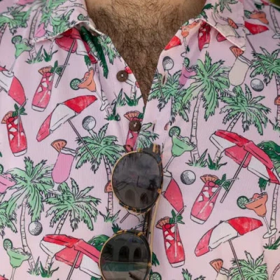 Kenny Flowers The Masters Of Leisure In Pink