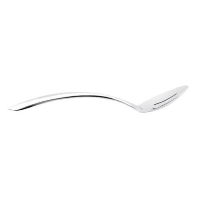 Cuisipro Tempo Solid Spoon, 13.5-inch, Stainless Steel In Silver