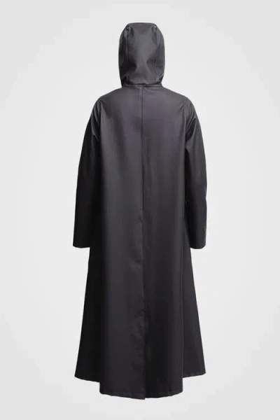 Stutterheim Mosebacke Long Raincoat In Black