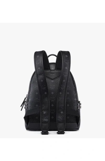 Mcm Stark Visetos Backpack In Black
