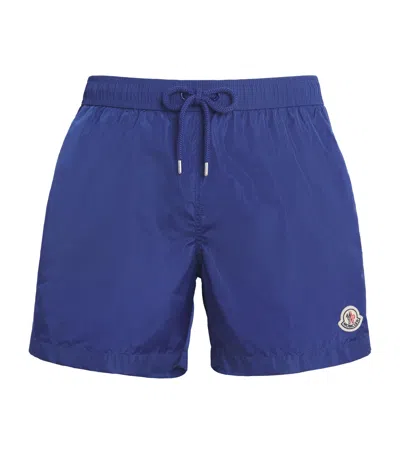Moncler Swim Shorts In Blue