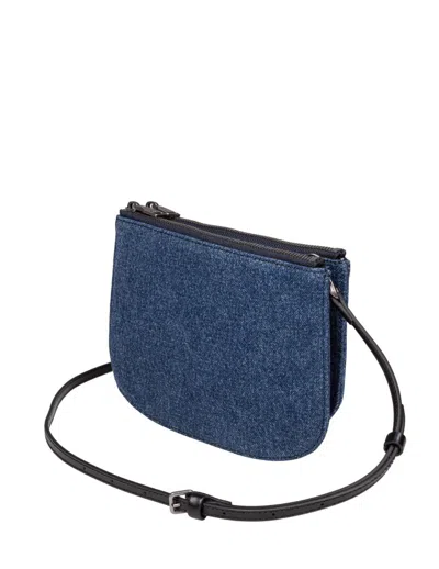 Diesel Two-compartment Bag In Solarized Denim In Blue