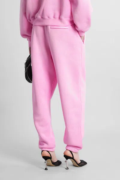 Alexander Wang Essential Terry Classic Sweatpant In Pink