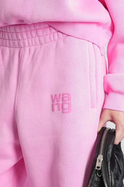 Alexander Wang Essential Terry Classic Sweatpant In Pink