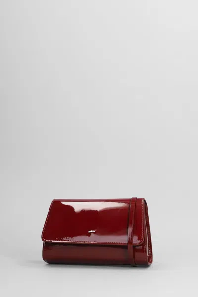Giuseppe Zanotti Leather Crystal-embellished Bag In Red