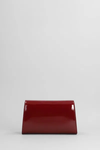 Giuseppe Zanotti Leather Crystal-embellished Bag In Red