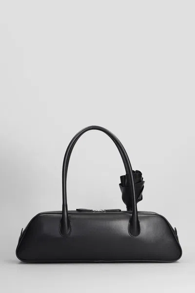 Magda Butrym Brigitte Hand Bag In Black Leather In Black