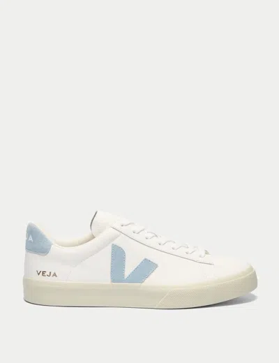 Veja Multicolour Organic Leather Sneaker In White