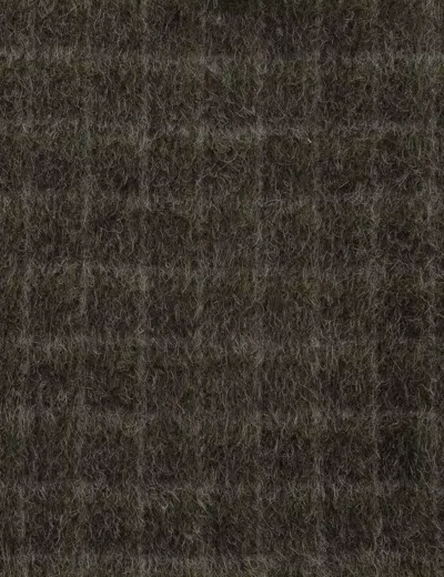 Our Legacy Check-pattern Wool-blend Sweatshirt In Multi