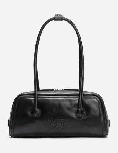 Margesherwood Soft Baguette Bag In Black