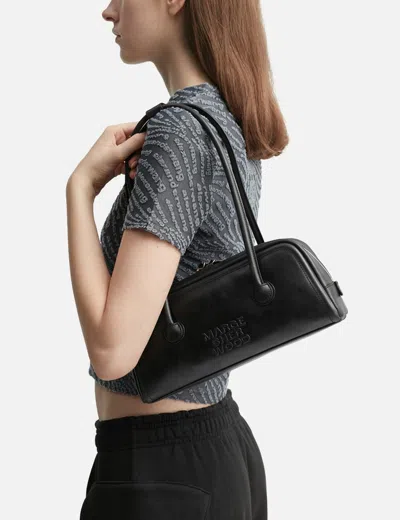 Margesherwood Soft Baguette Bag In Black