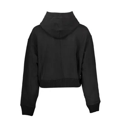 Calvin Klein Black Cotton Sweater In Black