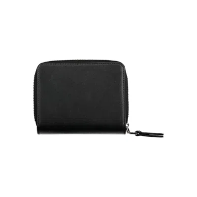 Calvin Klein Black Polyethylene Wallet In Black