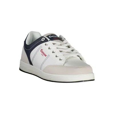 Carrera White Polyester Sneaker In White