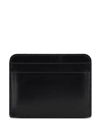 Chloé Iconic Leather Card Case In Black