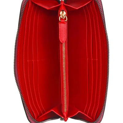 Pre-owned Christian Louboutin Pink Leather Coin Purse/coin Case ()