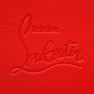 Pre-owned Christian Louboutin Pink Leather Coin Purse/coin Case ()