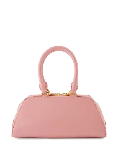 Givenchy Mini Structured Top Handle Handbag With Gold-tone Hardware In Pink