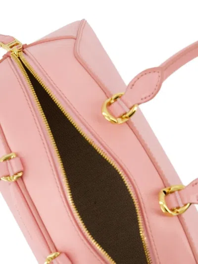 Givenchy Mini Structured Top Handle Handbag With Gold-tone Hardware In Pink