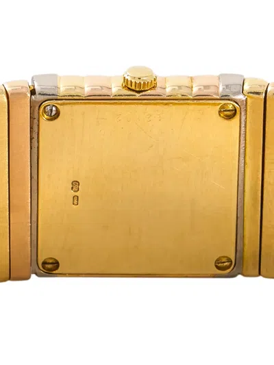 Pre-owned Van Cleef & Arpels Quartz 25mm In Gold