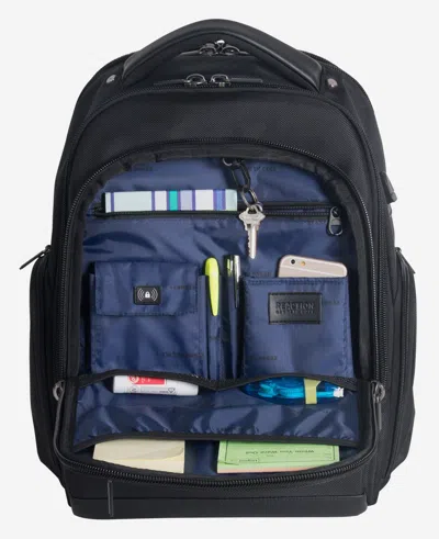 Kenneth Cole R-tech Computer Business Checkpoint Friendly Ez-scan Backpack In Black