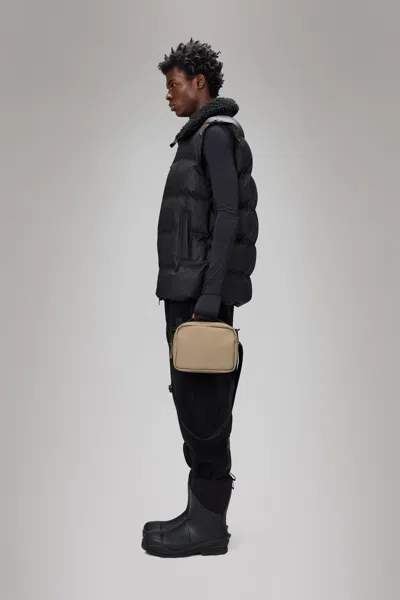 Rains Box Bag In Beige