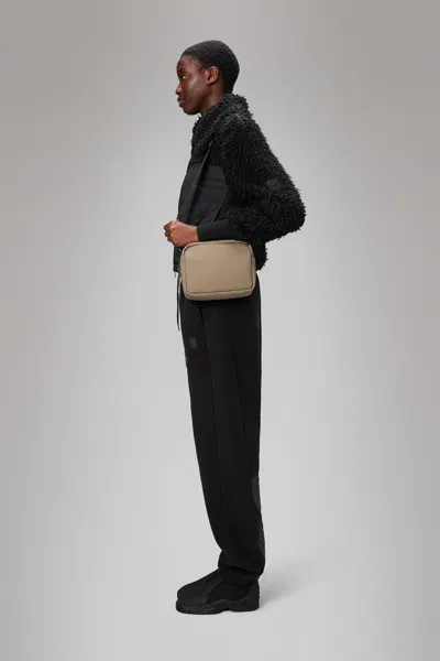 Rains Box Bag In Beige
