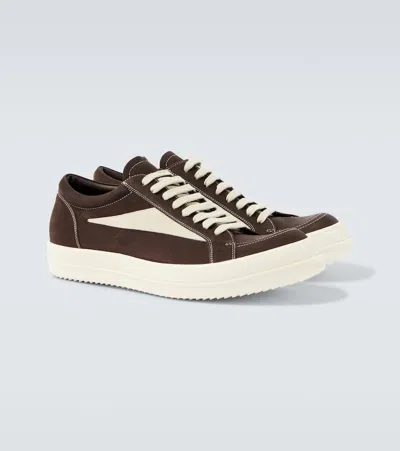 Rick Owens Vintage Sneaks Sneakers In Brown