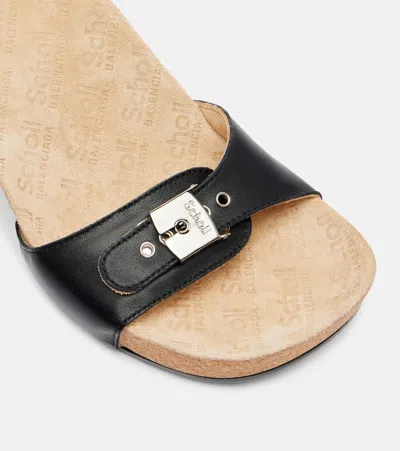 Balenciaga Scholl Collaboration Sandals Buckle Detail In Multi