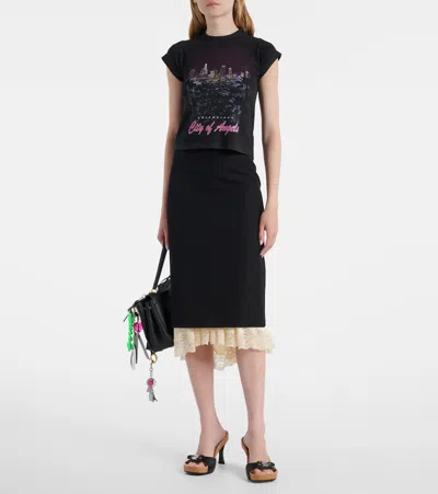 Balenciaga Scholl Collaboration Sandals Buckle Detail In Multi